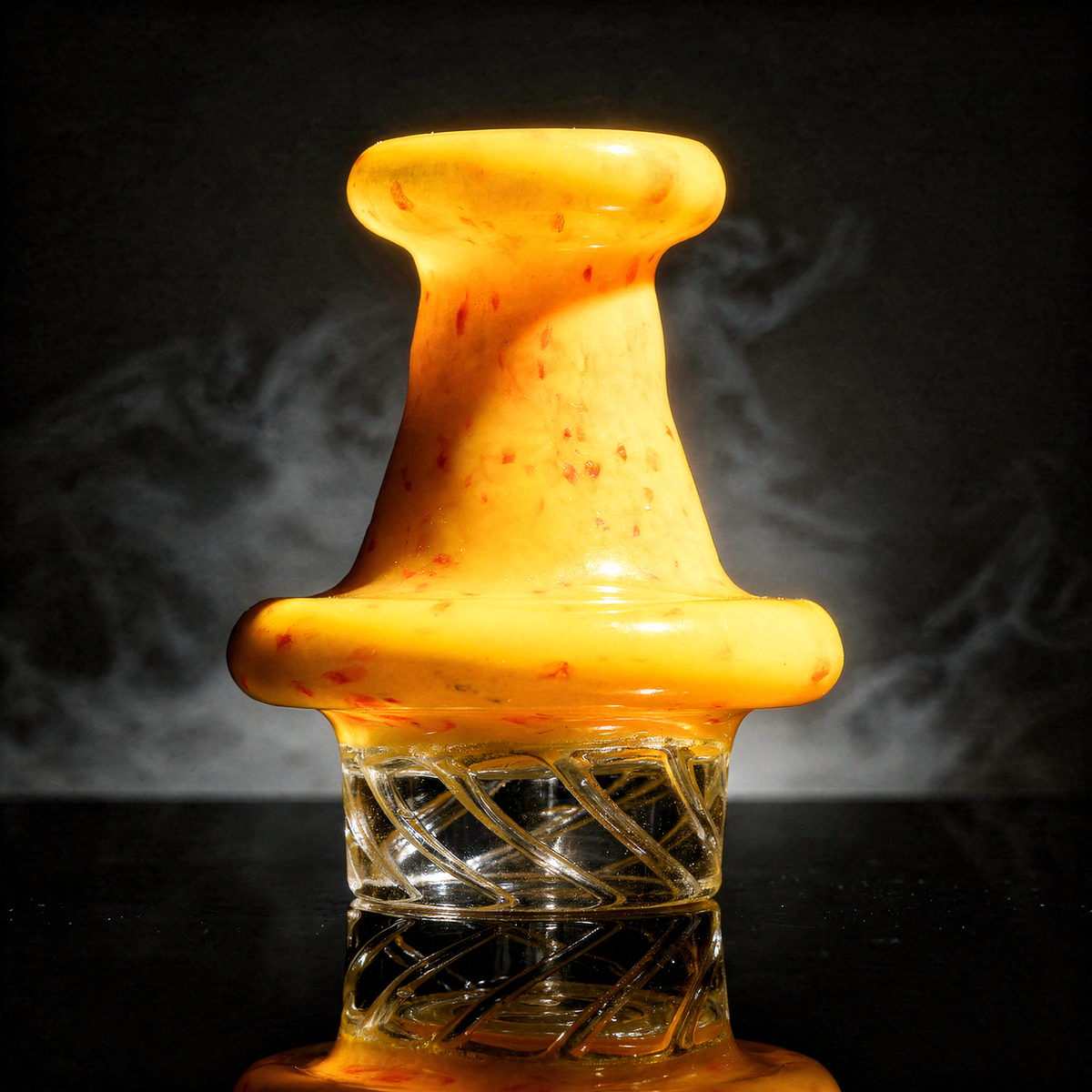 Assorted Color Frit 30mm Riptide Spinner Carb Cap