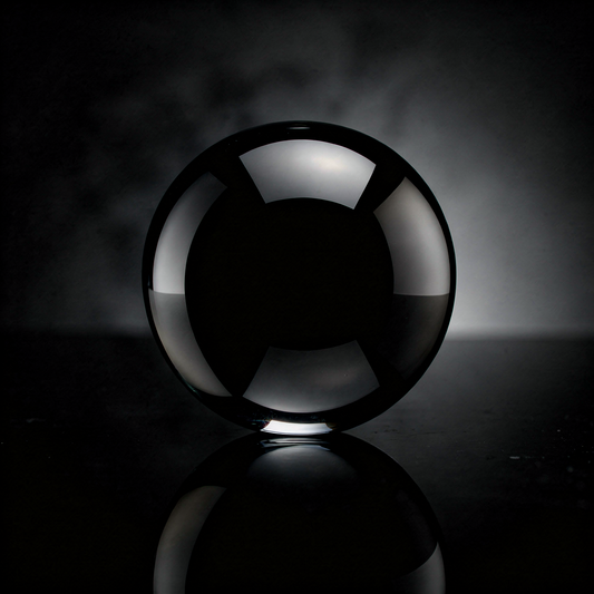 Silicon Carbine 6mm Black Bead