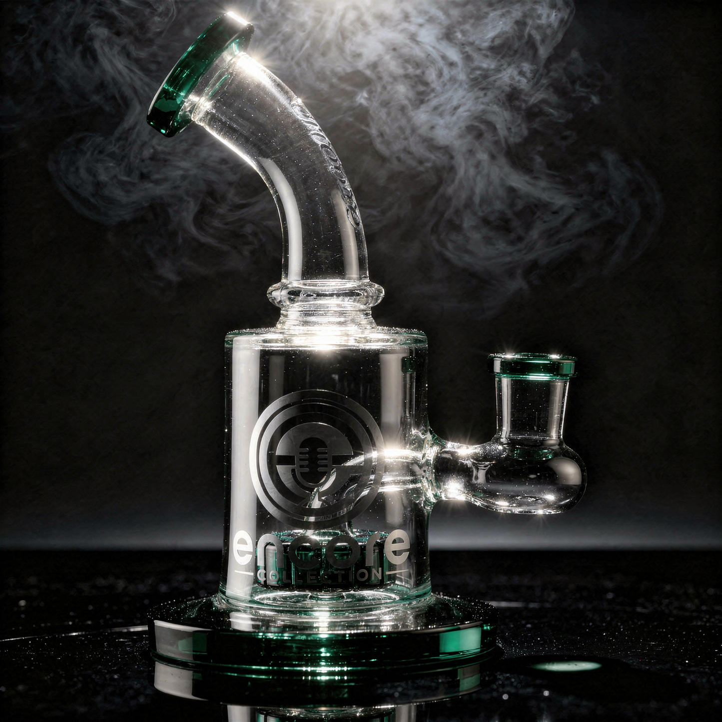 6" Encore Collection Mini Showerhead Dab Rig