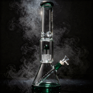 17"  Encore Collection Matrix Beaker Bong w/ Color Accents