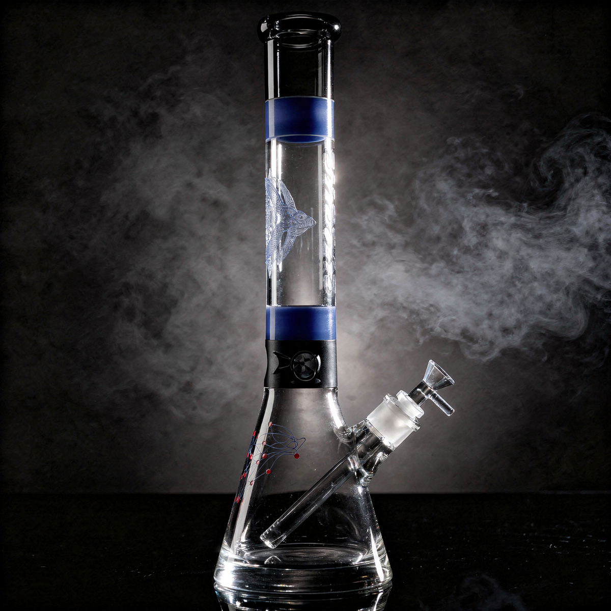 17" Encore Collection 2-Tone Alchemist Mega Pounder Beaker Bong