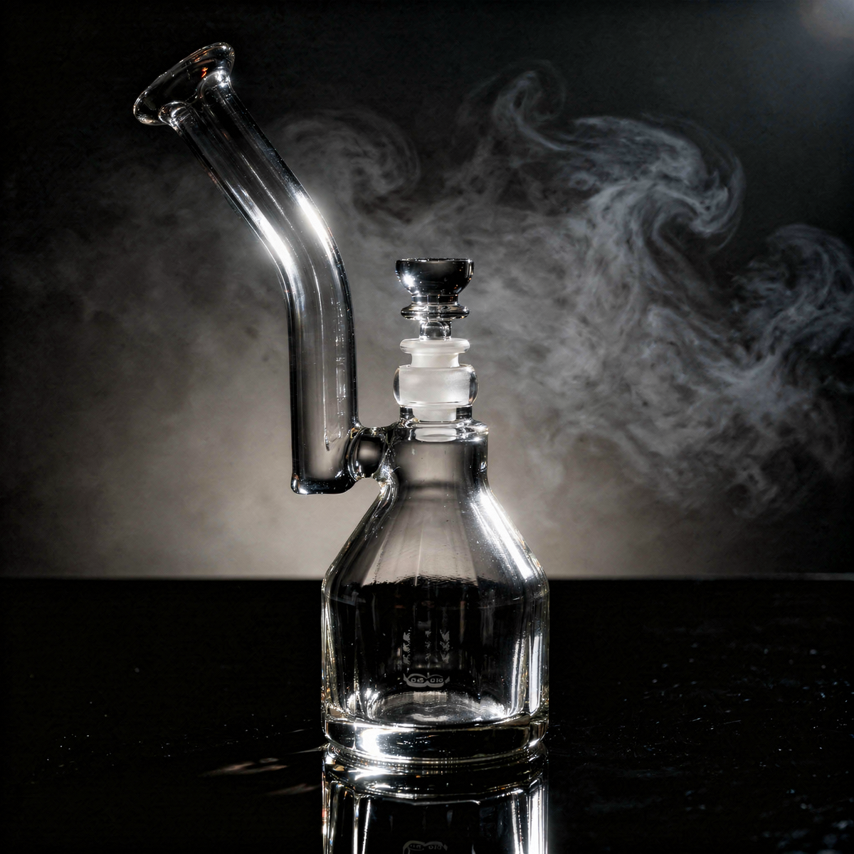 10" Encore Collection Clear Diamond Henny Bong