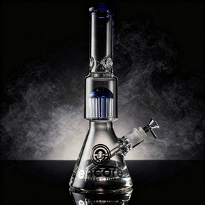 16" Encore Collection Tree Mega Pounder Beaker Bong w/ Color Accents
