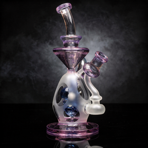 9" Encore Collection Color Baby Dinosaur Egg Recycler Dab Rig