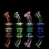 1.5" Bent Neck Glass Mouthpiece | Compatible with Puffco Pivot