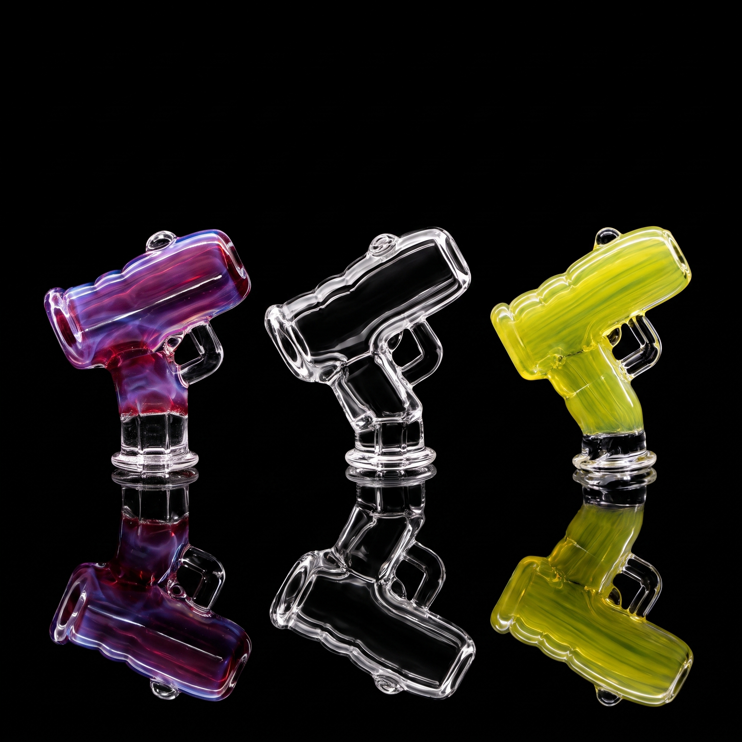 2" Gun Glass Mouthpiece | Compatible with Puffco Pivot