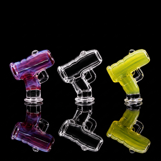 2" Gun Glass Mouthpiece | Compatible with Puffco Pivot