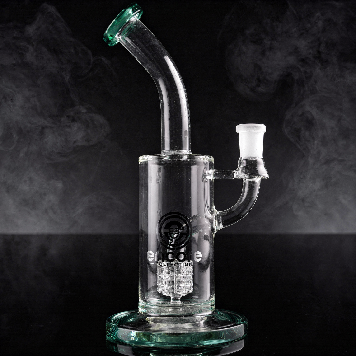 9" Encore Collection Matrix Banger Hanger Dab Rig w/ Accents