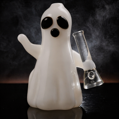 4.5" Ghost Glass Hand Pipe | Encore Collection