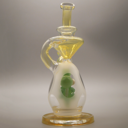 10" Encore Collection Color Baby Dinosaur Egg Recycler Dab Rig