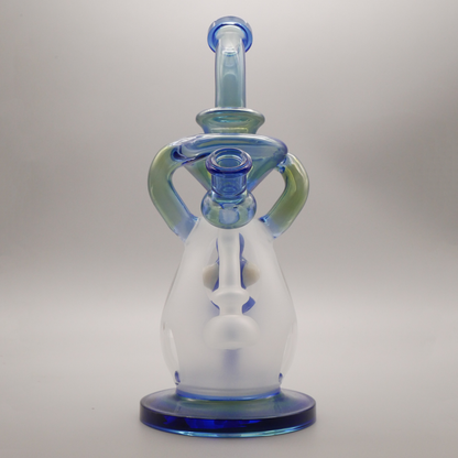 9" Encore Collection Color Baby Dinosaur Egg Recycler Dab Rig